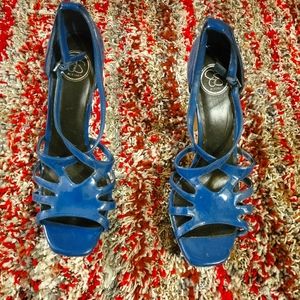 Blue Jessica Heels